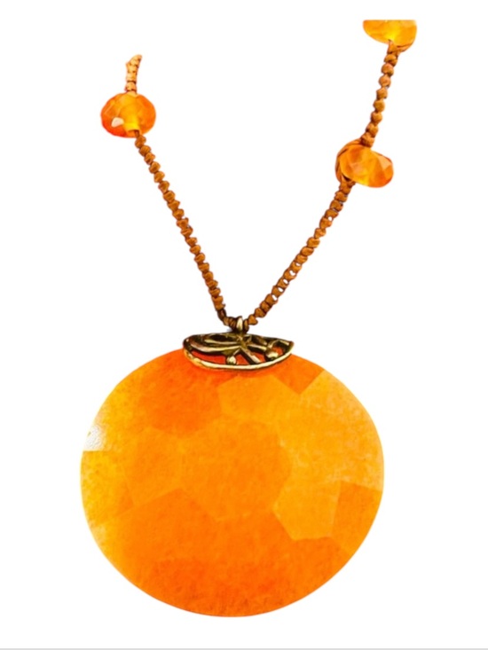 Silpada Jewelry - SILPADA .925 Sterling Silver Moroccan Sunset Faceted Aventurine Necklace